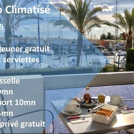 Cap Capistol Studio Le Cap D'Agde Vue Port المظهر الخارجي الصورة