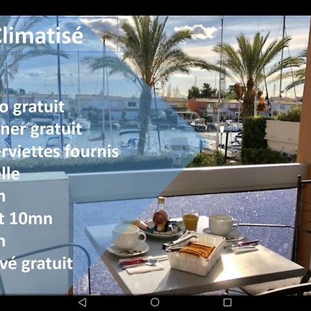 Cap Capistol Studio Le Cap D'Agde Vue Port المظهر الخارجي الصورة